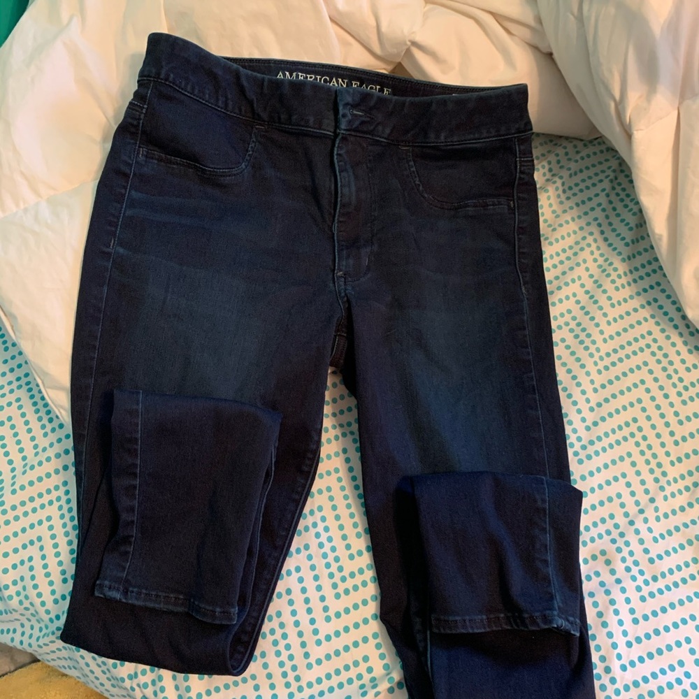blue american eagle jeans